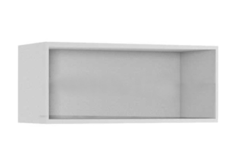 Тумба навесная Флорис 3 белый глянец / белый