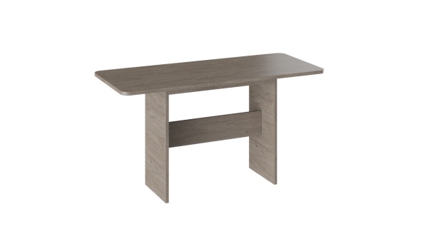 Кухонный уголок «Дублин» Дуб Сонома Трюфель/Кожзам Бежевый + Ткань Бежевая